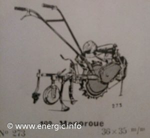 Energic 102 motoculteur Mono roue www.energic.info