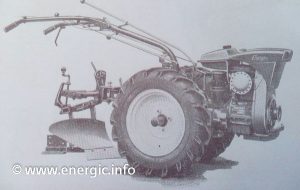 Energic 220 motoculteur with plough www.energic.info
