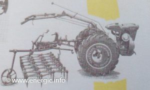 Energic 220 motoculteur with hoe/tines www.energic.info