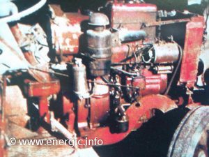 Arnoux tracteur with Cérès engine installaion www.energic.info
