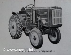 Energic 519 tracteur T.M.D. vigneron www.energic.info