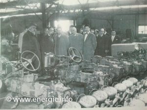 Energic Factory tour in the 1950's (photo courtesy of Karl Phul)