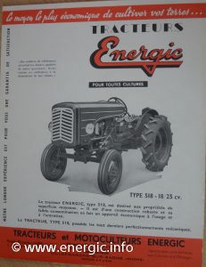 Energic tracteur 518 (203 moteur) petrol www.energic.info