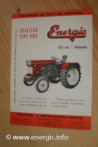 Energic tracteur 535 35cv diesel. www.energic.info