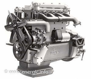 Energic engine/Moteur. Steyr – WD 413a, 4 stroke, 4 cylinders, 5322 cm 3, 78.5 cv www.energic.info