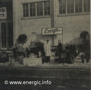 Energic agricole show 1958 with Mr A Patissier on the stand www.energic.info