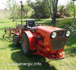 Energic 4RM 35 tractor with cadre/frame with hoes www.energic.info