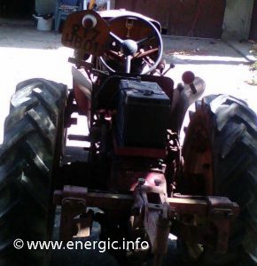 Energic tracteur 512 12cv with battery. www.energic.info