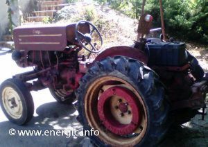 Energic tracteur 512 12cv with battery. www.energic.info