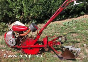 Energic 102 motoculteur Mono roue moteur VAP 48cc www,energic.info