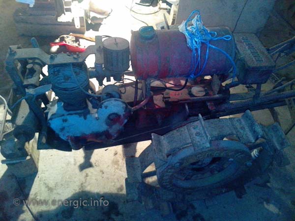 Energic D9 Buna, first inspection.