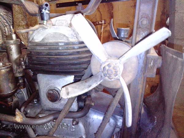 Energic C7 Fan pulley system