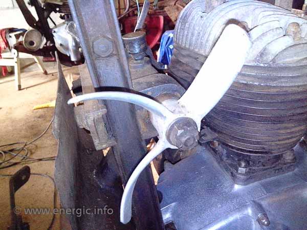 Energic C7 broken fan