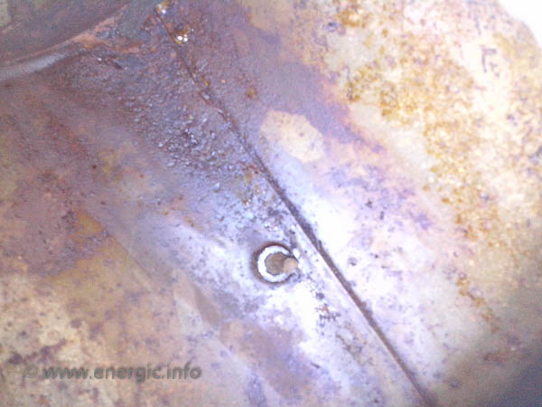 Energic D9 fuel tank filter.