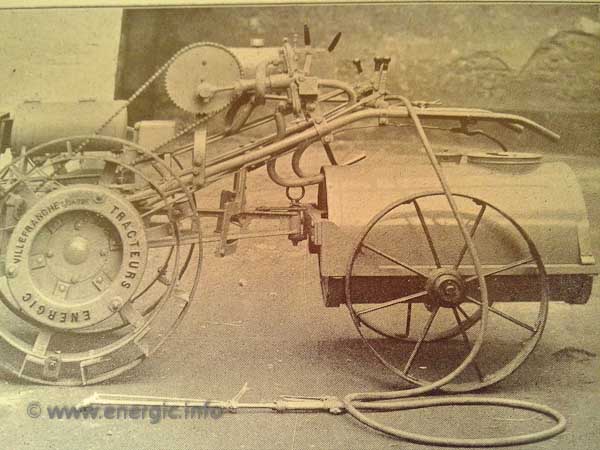 Energic B5, sulky and cart.