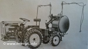 Energic demonstration 4RM 12/18 tracteur range. energic.info
