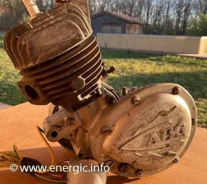 Energic 102 motoculteur Mono roue moteur VAP 48cc. www.energic.info