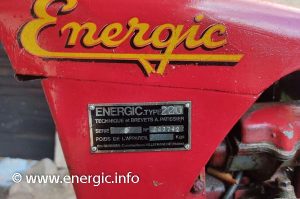 Energic motoculteur 226. www.energic.info