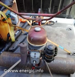 Energic Motoculteur Type 100 MM/MVL changing moteur www.energic.info